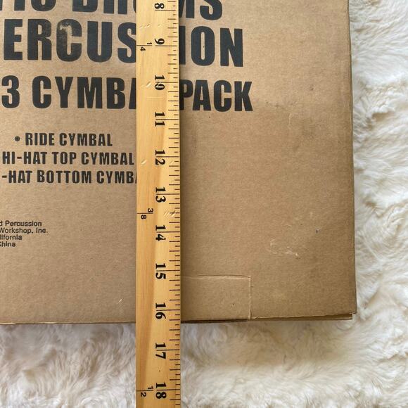Pacific Drums and Percussion CYMPKO3 Cymbal Pack 3-Piece Cymbal Set Open Box - Picture 12 of 12